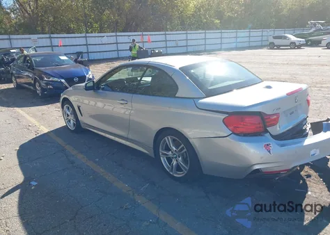 2016 BMW 435I xDrive z USA, uszkodzony, nr VIN WBA3T7C58G5A38626